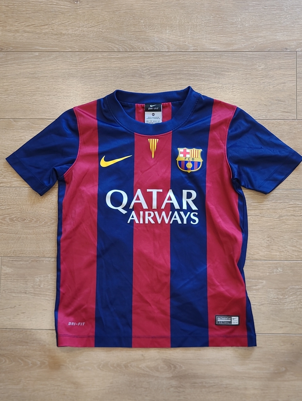 2014 Nike Lionel Messi Kids FC Barcelona Home Jersey